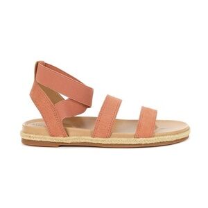 LUCKY BRAND DILANE CANYON CLAY/EMBOSSED NUBUCK SANDALS